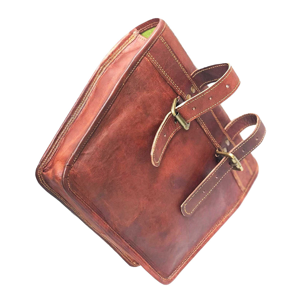 Trailside Leather Motorcycle Pouch — view 2