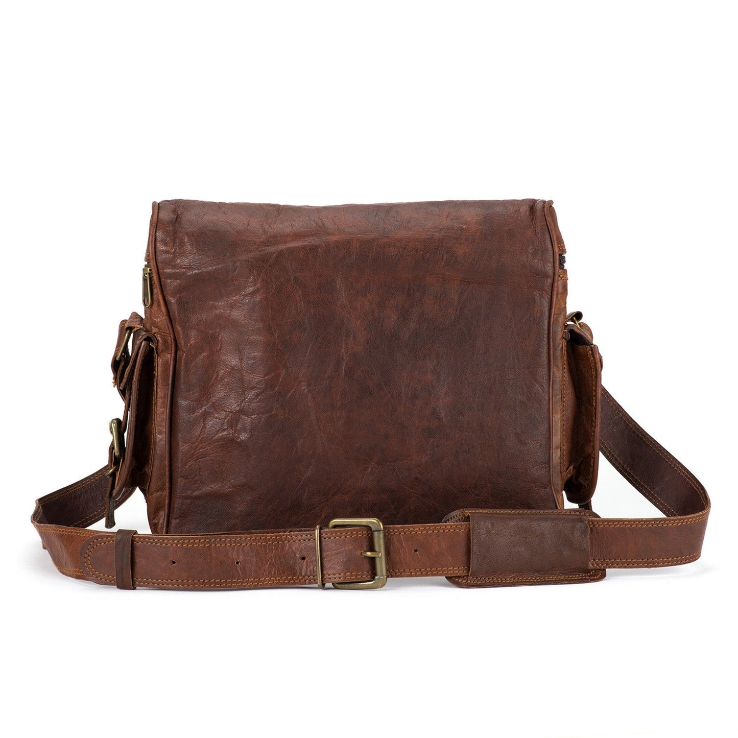 Full Grain Vintage Leather Camera Bag For Nikon, Canon, Sony DSLR & Mirrorless Camera + Free Leather Dual Camera Harness | Super Saver Combo