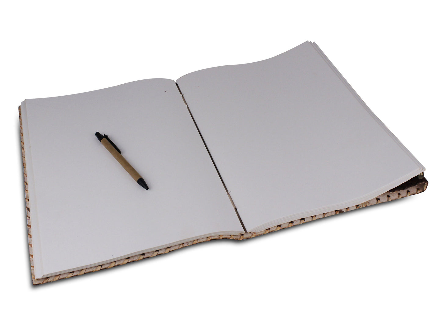 Vintage Seven stone Dark Leather Handmade Journal writing notebook blank paper