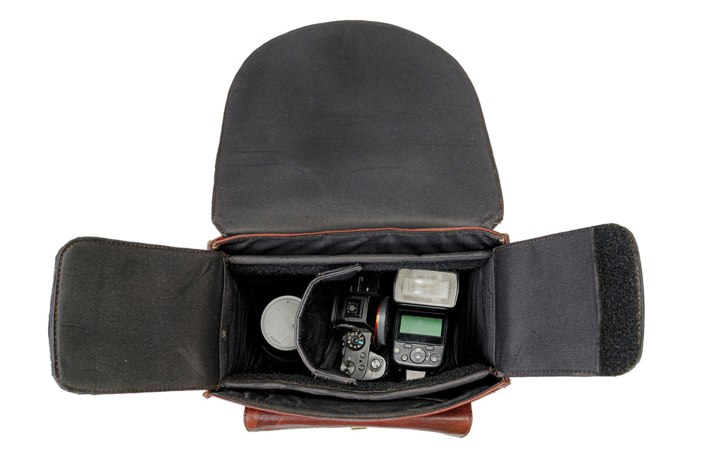 The Artisan Leather Camera Bag
