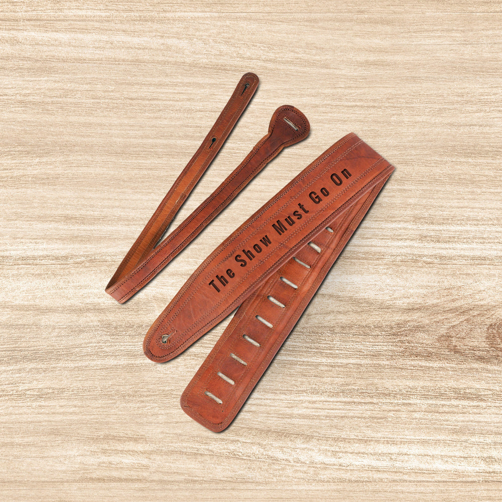 The Heritage Leather Guitar Strap