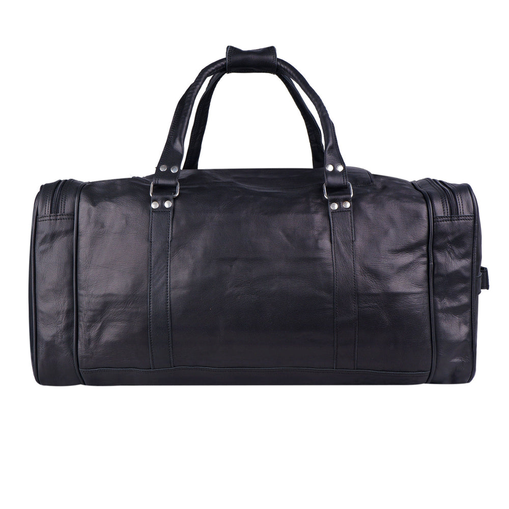 The Black Fort Leather Travel Set — Duffle, Toiletry & Wallet