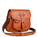 Amber Pocket Leather Crossbody — view 1