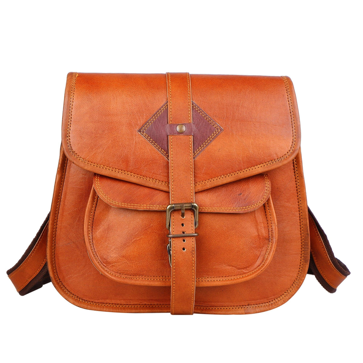 Amber Pocket Leather Crossbody — view 2