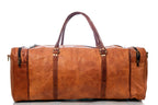 Amber Trail Leather Duffel — view 2