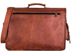 Archive Twin-Pocket Leather Briefcase — view 3