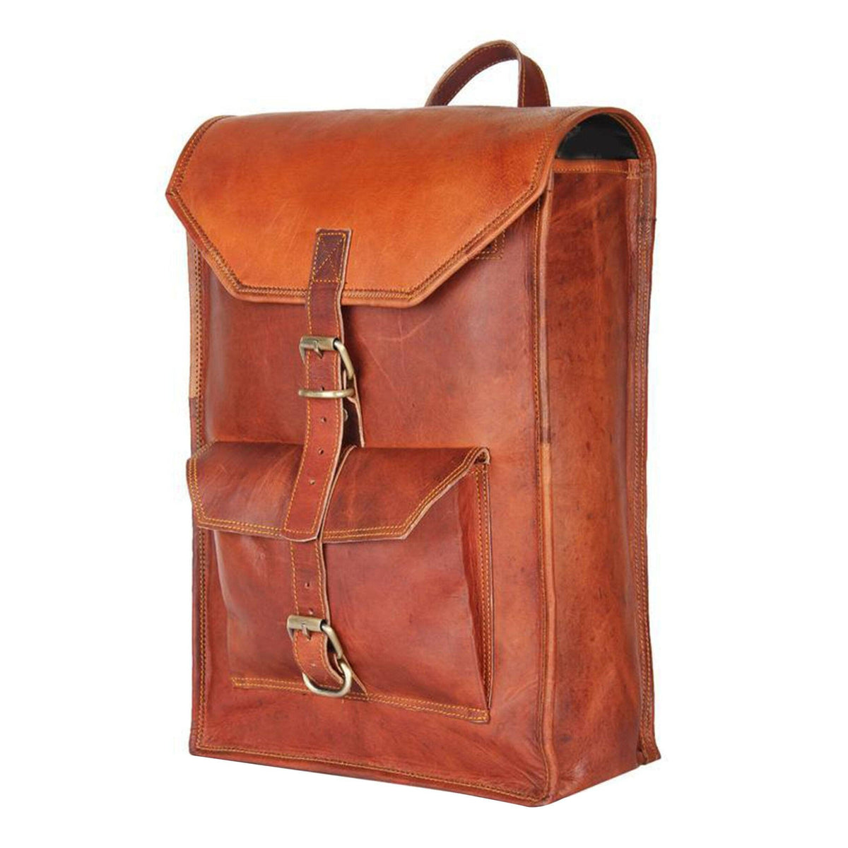 Campus 15-inch Leather Backpack