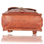 Campus 15-inch Leather Backpack — view 3