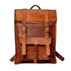 Canyon Leather Roll-Top Rucksack — view 1