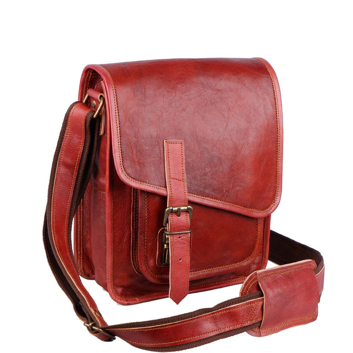 Cedar Vertical Leather Organizer Bag — view 1