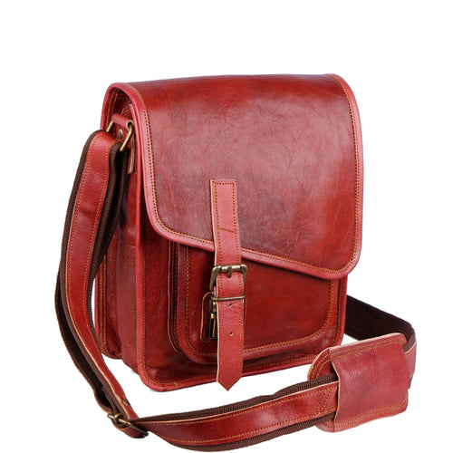 Cedar Vertical Leather Organizer Bag — view 1