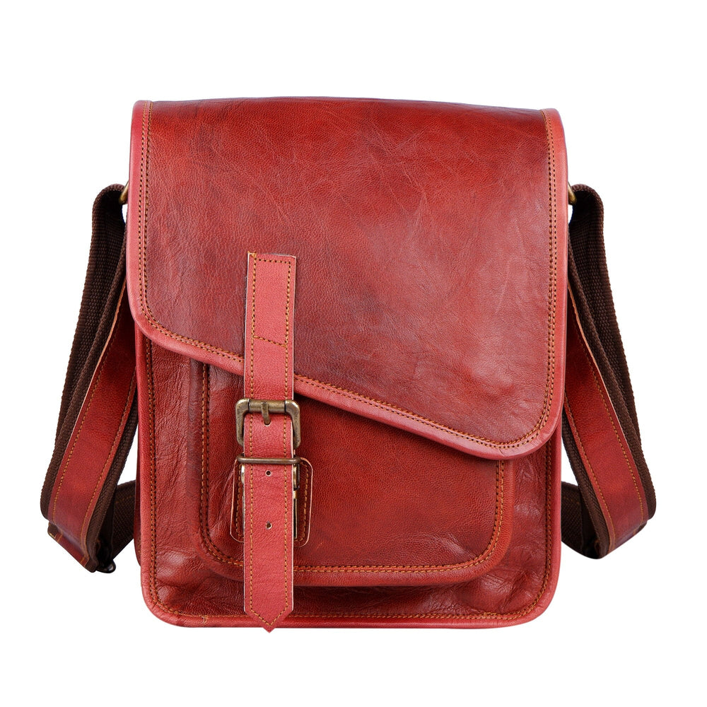 Cedar Vertical Leather Organizer Bag — view 2