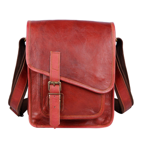 Cedar Vertical Leather Organizer Bag — view 2