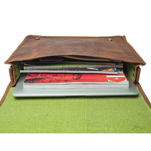 Cityline Leather Flap Messenger — view 2