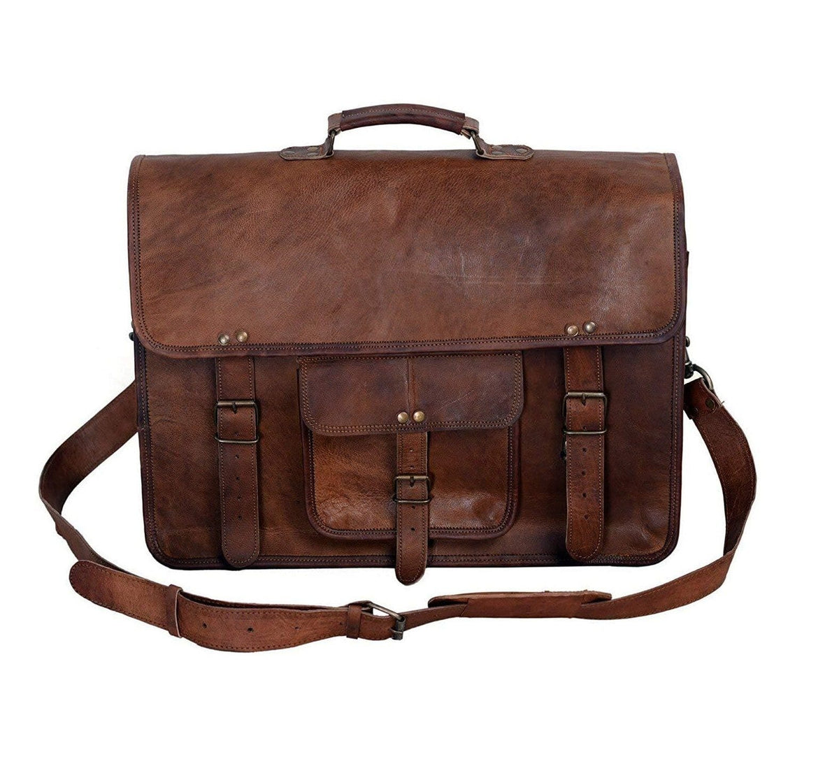Counsel 18-inch Leather Document Briefcase — view 2