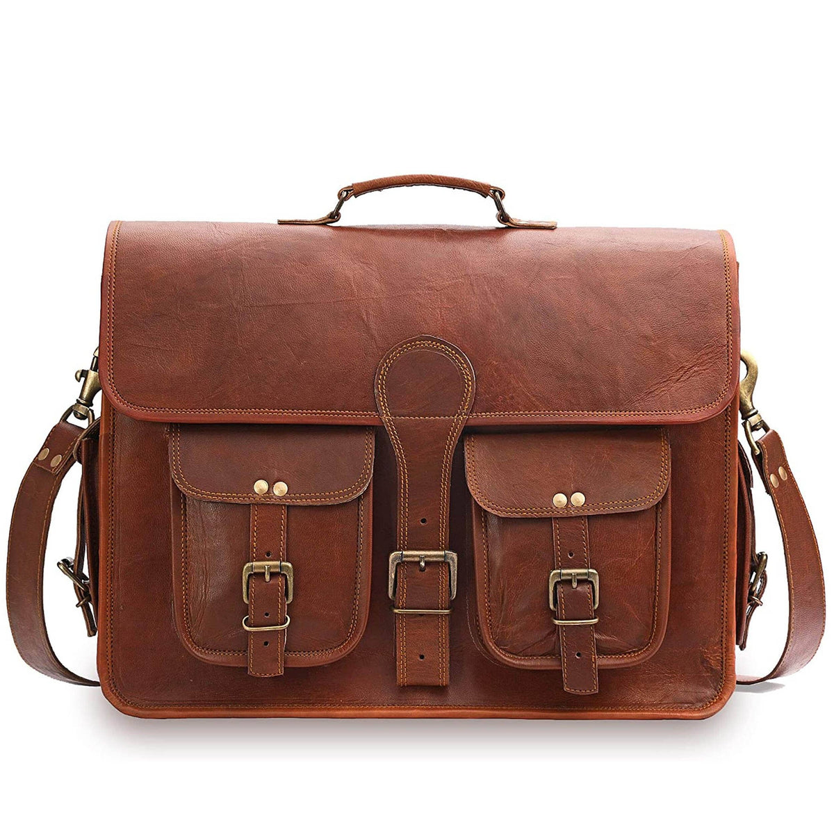 Fieldwork Leather Pocket Briefcase — view 1