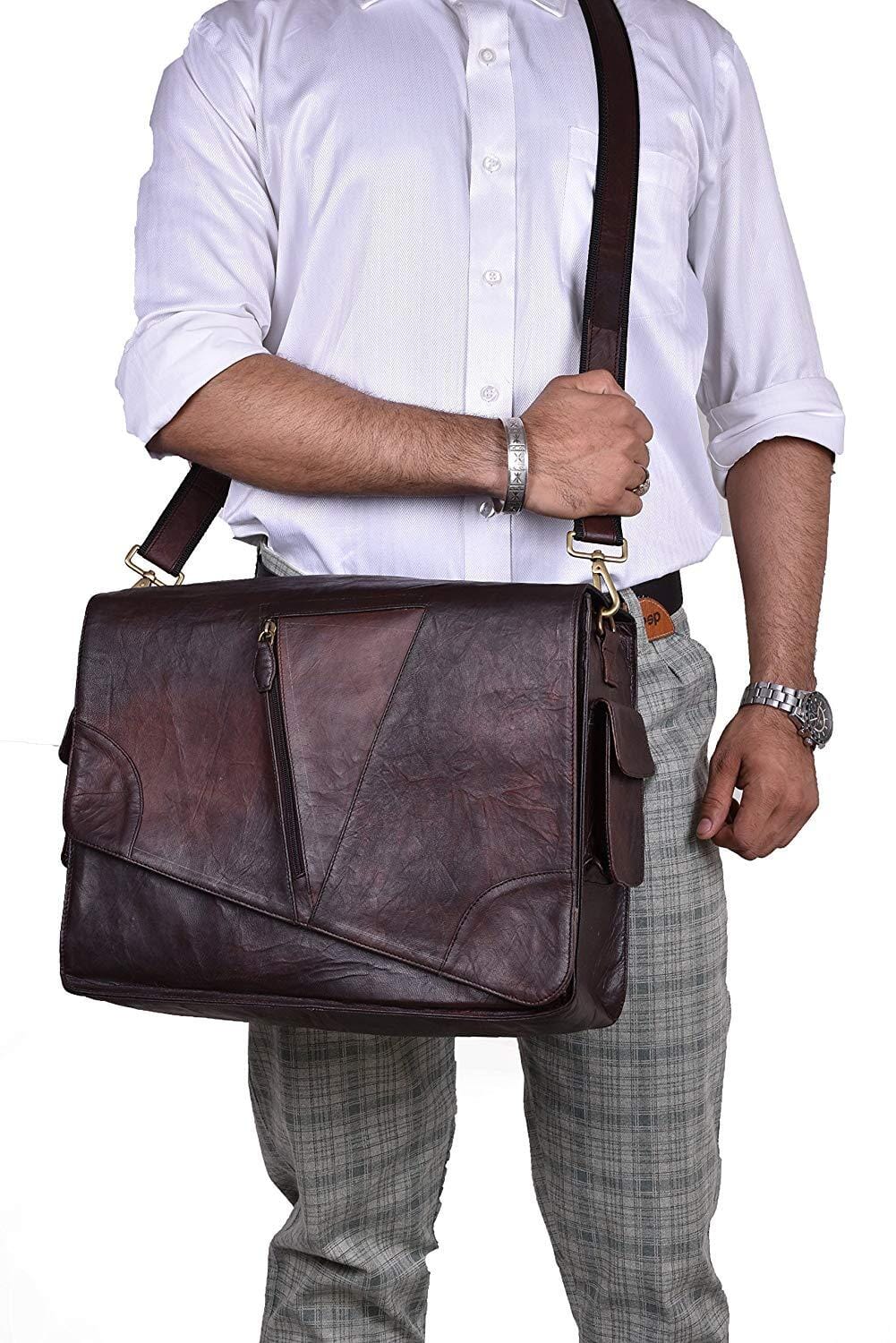 Framekeeper Leather Camera Messenger — view 3
