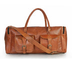 Longhaul Multi-Pocket Leather Duffel — view 1