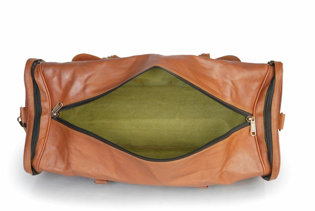 Longhaul Multi-Pocket Leather Duffel — view 2