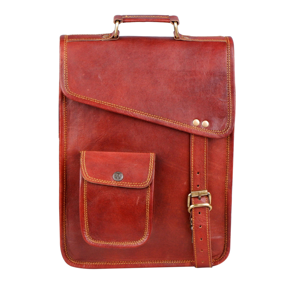 Maple Vertical Leather Crossbody — view 3