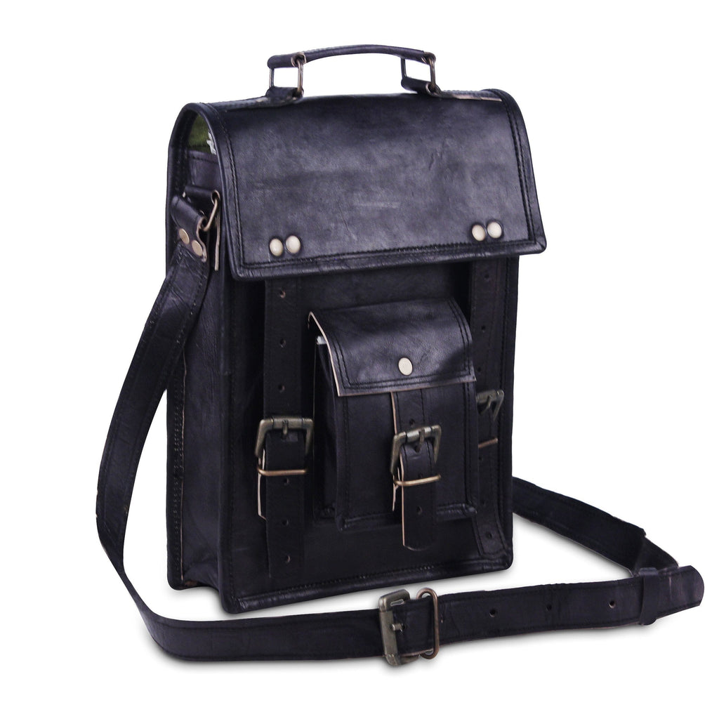 Onyx Vertical Leather Sling — view 1