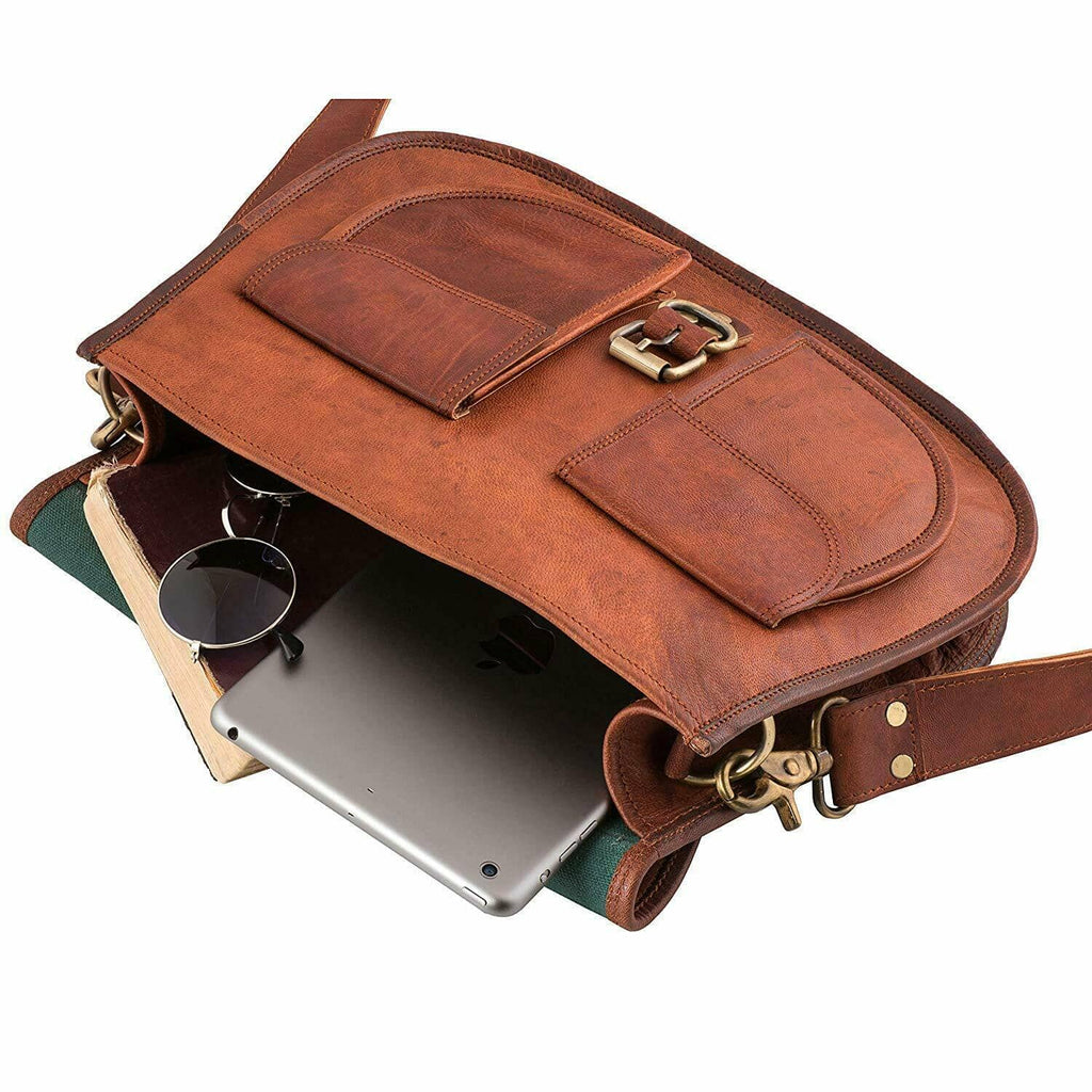 Petal Flap Leather Shoulder Bag — view 2