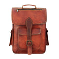 Ridge Leather Laptop Rucksack — view 1