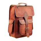 Ridge Leather Laptop Rucksack — view 2