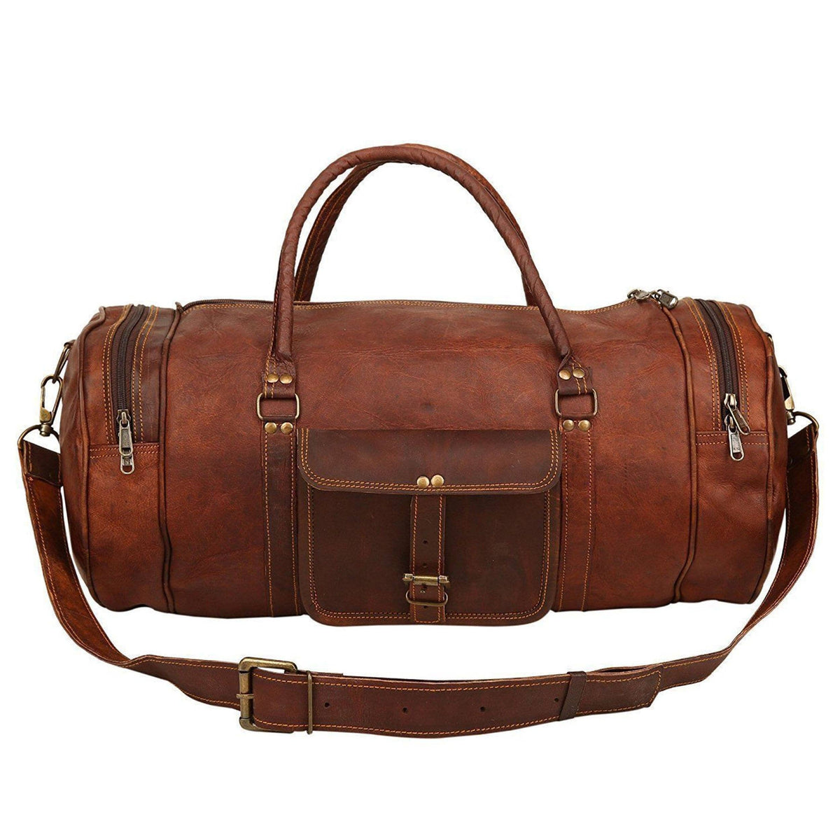 Roundtrip 24-inch Leather Duffel — view 1