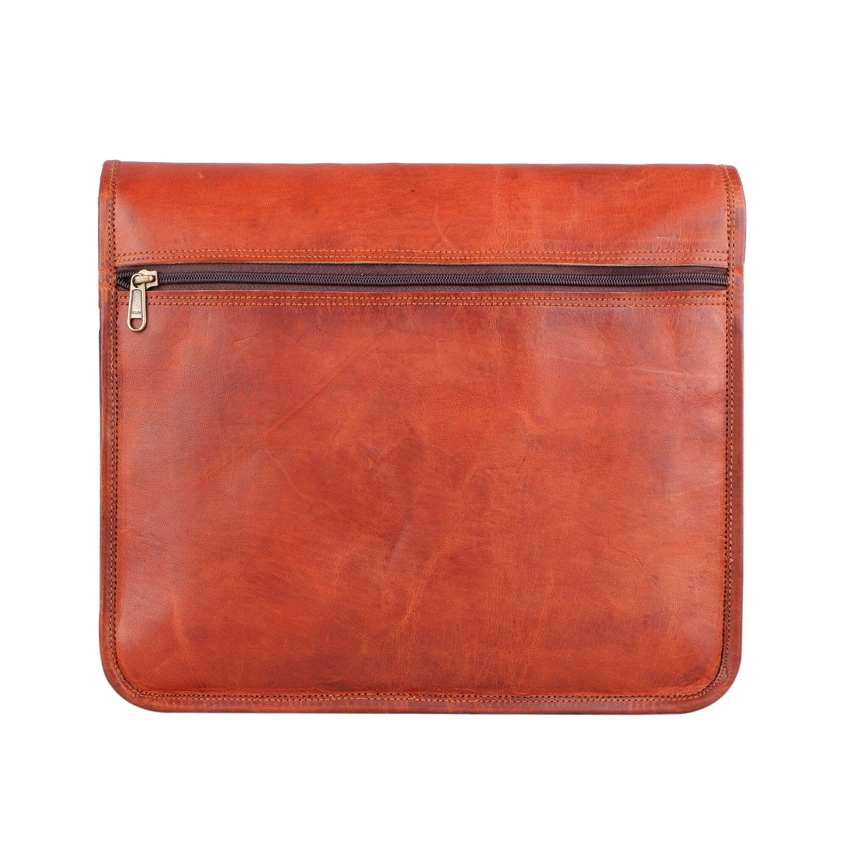 Tan Everyday Leather Messenger