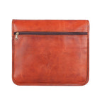 Tan Everyday Leather Messenger — view 2