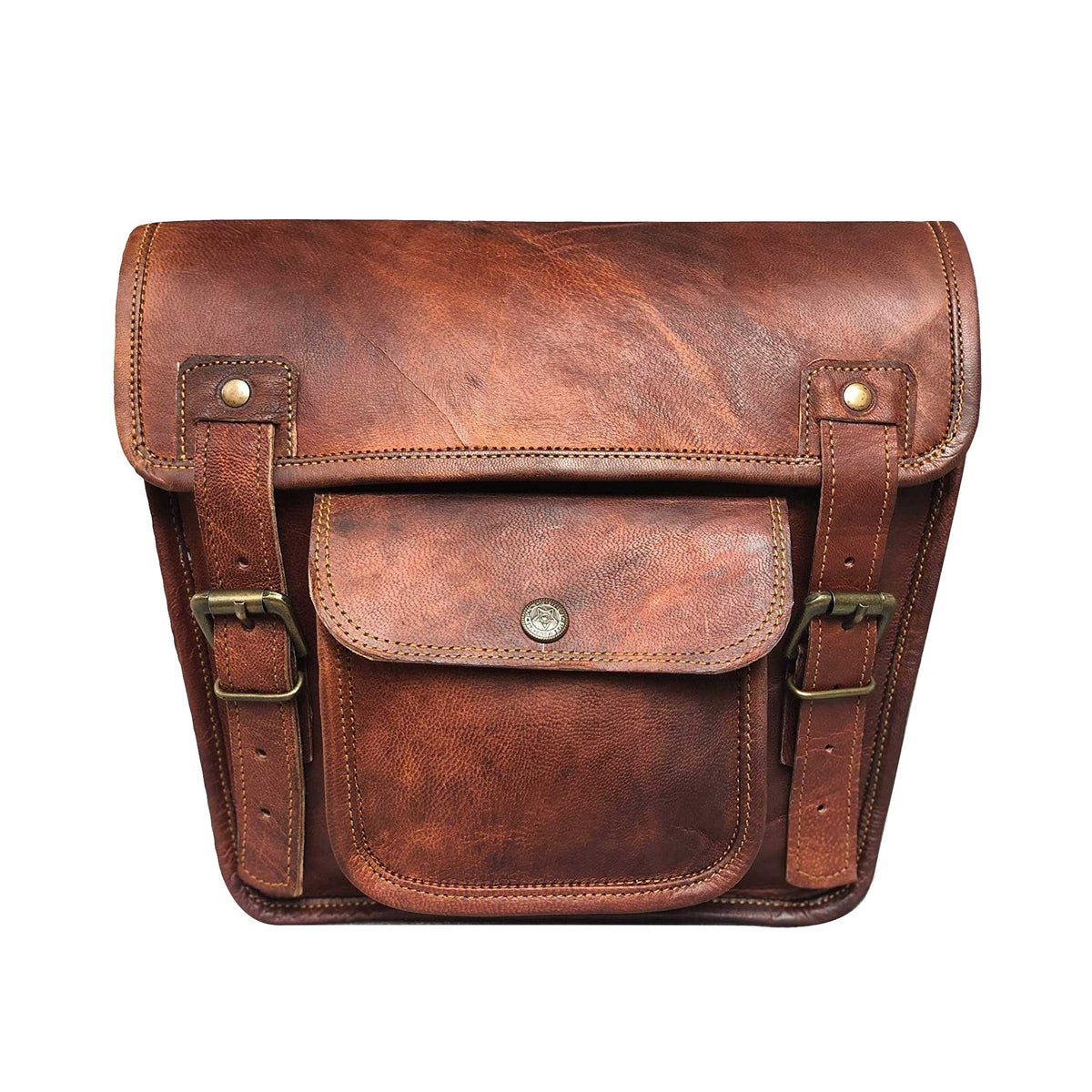 Trailside Leather Motorcycle Pouch — view 1