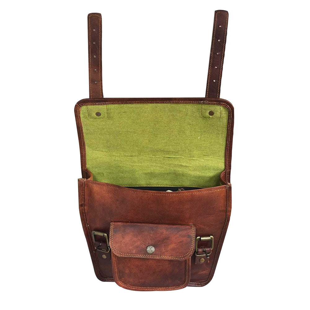 Trailside Leather Motorcycle Pouch — view 3