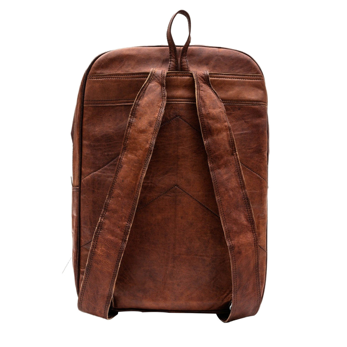 Wayfarer 16-inch Leather Daypack — view 2