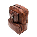 Wayfarer 16-inch Leather Daypack — view 3