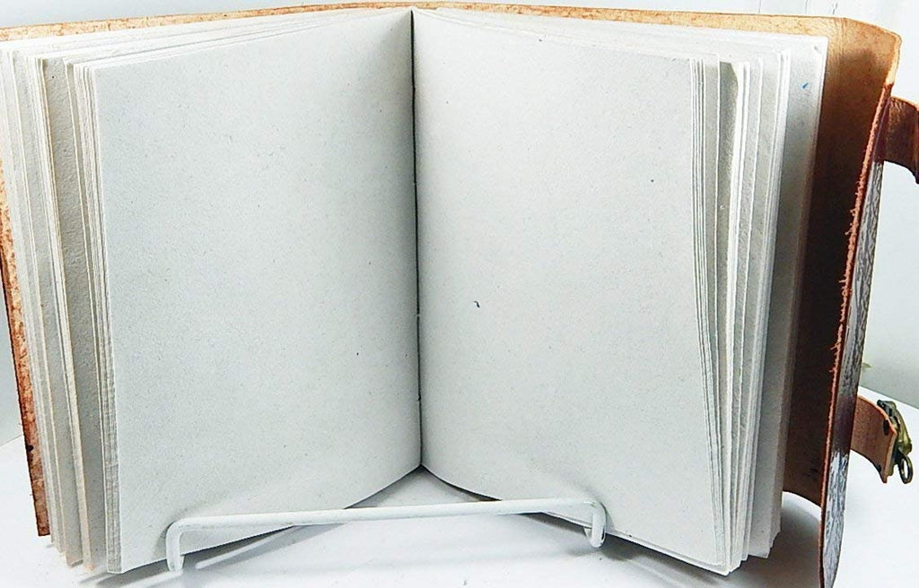 Large Dragon Embossed Leather Journal – Coptic Bound, Lock Closure