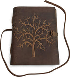 Personalized Engraved Leather Journal – Minimalist Notebook