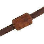 Adjustable Leather Shoulder Strap – Padded Brass Swivel Hooks