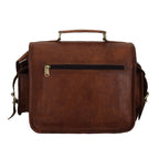 Personalized Vintage Leather DSLR Camera Saddle Satchel Bag