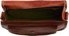 Women's Vintage Brown Leather Crossbody Sling Bag