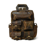 Buffalo Leather Backpack – Multifunctional Laptop Rucksack