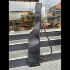 Black Leather Gun Case – Handmade Rifle & Pistol Bag