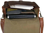 The Summit Leather Messenger — Brown