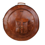 Buffalo Leather Cymbal Carrying Case
