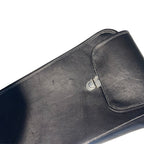 Black Leather Gun Case – Handmade Rifle & Pistol Bag
