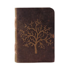 Tree of Life Leather Journal – Personalized 7" Blank Writing Book
