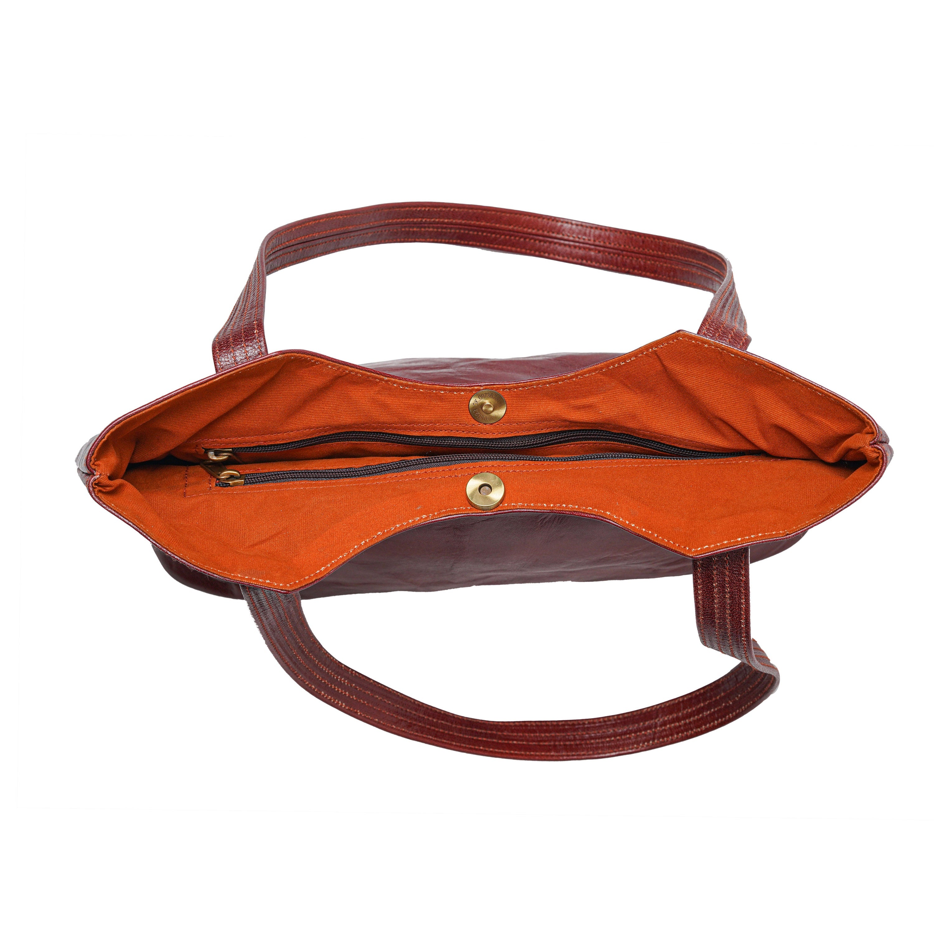 Women's Large Leather Tote Bag – Shoulder Handbag Gift for Her
