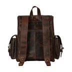 Women's Leather Mini Backpack – College Rucksack