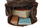 Women's Leather Mini Backpack – College Rucksack