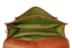 Genuine Leather Messenger Satchel Shoulder Laptop Bag – Unisex